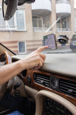 Logotrade promotional giveaway picture of: Terra 360 RCS recycled plastic universal phone holder