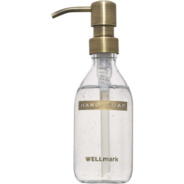 Logotrade promotional giveaway picture of: Wellmark Discovery 250 ml hand soap dispenser and 150 g scented candle set