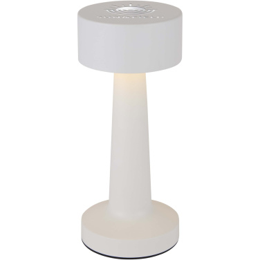 Logotrade promotional item image of: Aludra rechargeable dimmable table lamp with 3 light modes
