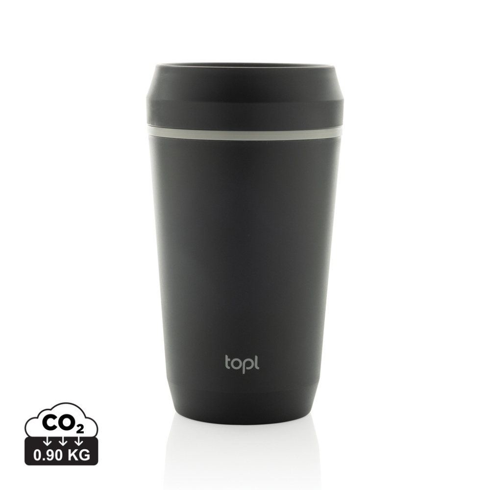 Logotrade promotional gifts photo of: Topl Recycled Plastic To Go Tumbler Patented 360 Lid 354ml