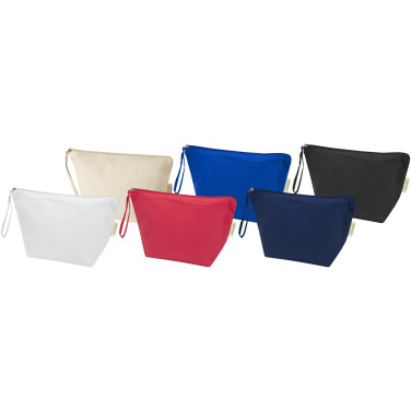 Logo trade promotional item photo of: Odisha 180 g/m² OCS organic large accessory pouch 3L