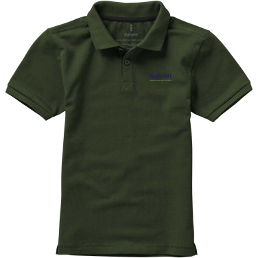 Logo trade corporate gifts image of: Calgary short sleeve kids polo