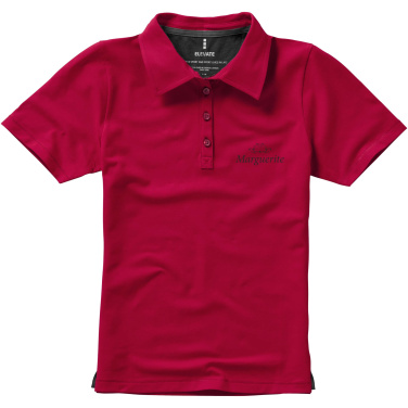 Logo trade promotional items picture of: Markham short sleeve women's stretch polo