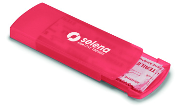 Logo trade promotional product photo of: Container with plasters