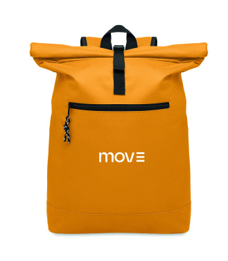 Logotrade advertising product image of: 600Dpolyester rolltop backpack