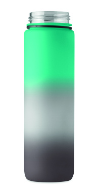 Logo trade business gifts image of: Sports water bottle RPET 1L