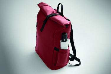 Logo trade promotional product photo of: Rolltop laptop rucksack 600D