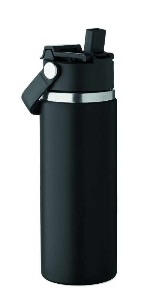 Logo trade promotional items image of: Double wall bottle 500 ml