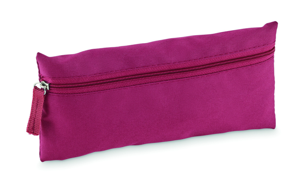 Logo trade promotional giveaways image of: Zippered pencil case