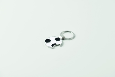 Logo trade advertising products image of: Football keyring with opener