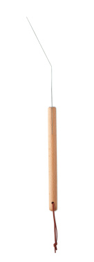 Logo trade promotional merchandise picture of: BBQ spatula in beechwood