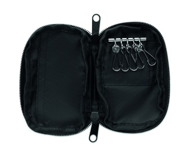 Logo trade corporate gifts image of: Key case in 300D RPET