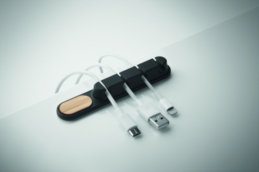 Logo trade promotional gift photo of: Silicone cable organiser