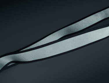 Logo trade promotional giveaways image of: Reflective RPET lanyard