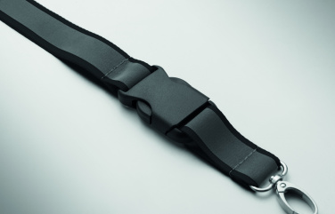 Logotrade promotional products photo of: Reflective RPET lanyard