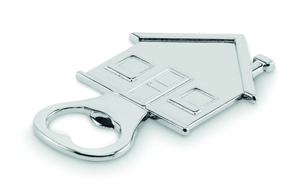 Logotrade promotional merchandise image of: House shape bottle opener