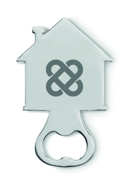 Logotrade promotional products photo of: House shape bottle opener