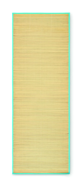 Logo trade promotional giveaways picture of: Natural straw beach mat