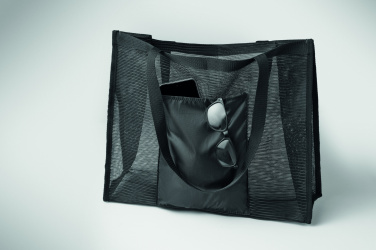 Logo trade promotional merchandise photo of: RPET mesh shopping bag