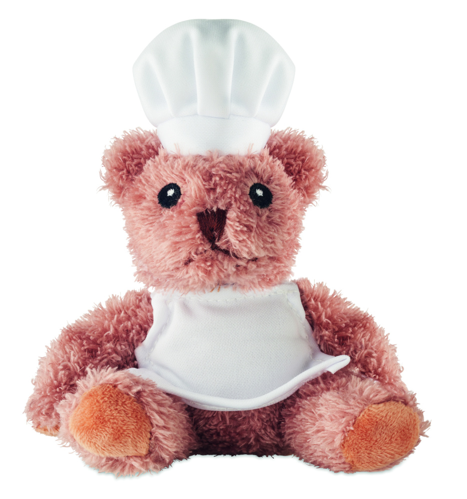 Logotrade promotional giveaway image of: Teddy bear plush chef