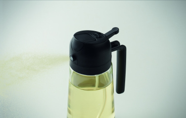 Logo trade promotional giveaways image of: Glass oil dispenser & sprayer