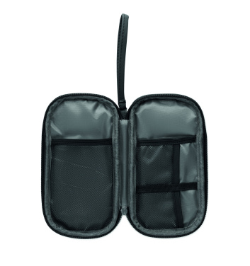 Logotrade promotional merchandise photo of: Tech organiser pouch 600D RPET