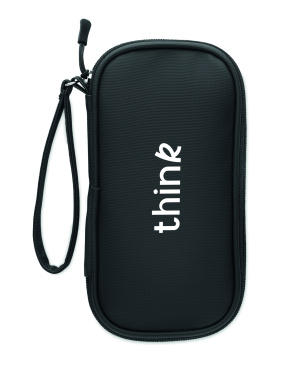 Logo trade promotional product photo of: Tech organiser pouch 600D RPET