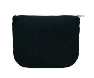 Logo trade promotional giveaways picture of: Corduroy cosmetic bag