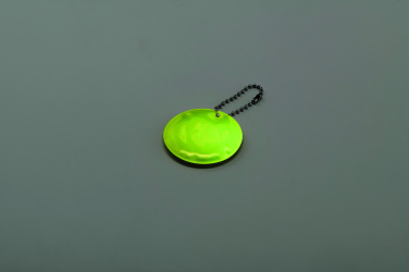Logotrade promotional product image of: Round reflective keyring