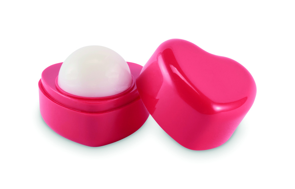 Logotrade corporate gift image of: Heart shape vegan lip balm