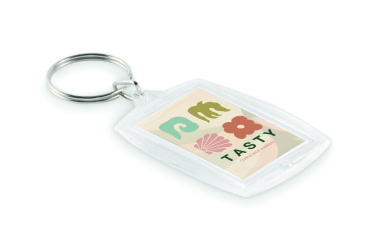 Logotrade advertising products photo of: Classic acrylic keyring