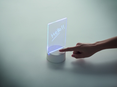 Logotrade advertising products photo of: Light-up LED memo board