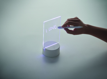 Logotrade promotional gift picture of: Light-up LED memo board