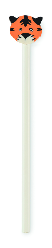 Logotrade promotional merchandise image of: Wooden pencil in animal shape