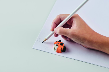 Logo trade promotional giveaways image of: Wooden pencil in animal shape