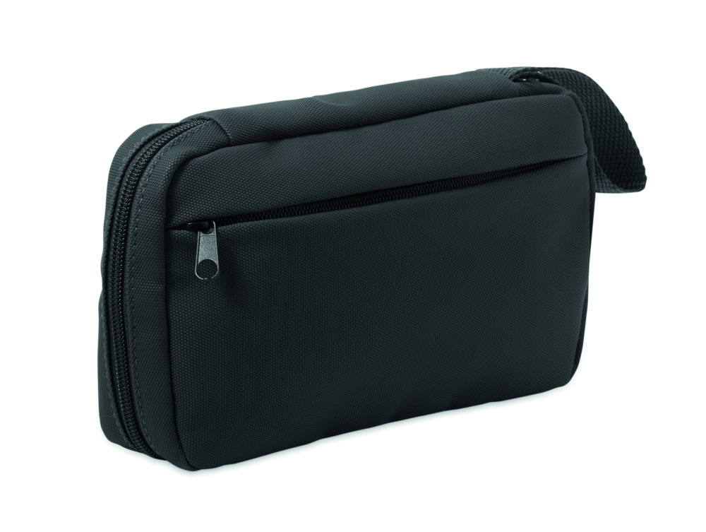 Logotrade advertising product image of: Toiletry bag 600D RPET