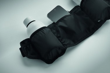 Logo trade promotional giveaways image of: Sports waist bag 420D RPET