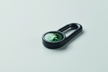 Logotrade advertising product picture of: Outdoor compass with carabiner