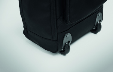 Logo trade promotional giveaway photo of: Backpack trolley in 290T RPET
