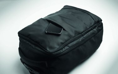 Logo trade promotional gift photo of: Backpack trolley in 290T RPET