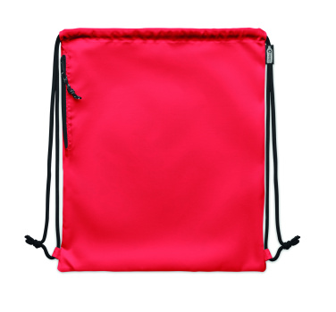 Logotrade promotional products photo of: Large drawstring bag 300D RPET
