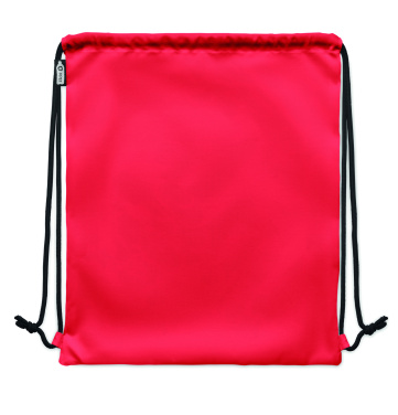 Logotrade promotional product image of: Large drawstring bag 300D RPET