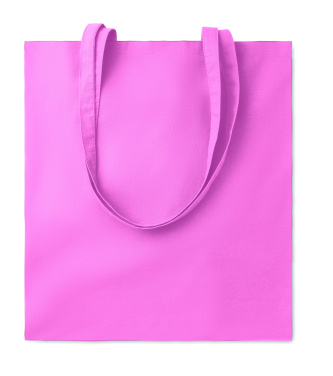 Logo trade promotional merchandise picture of: 140 gr/m² cotton shopping bag
