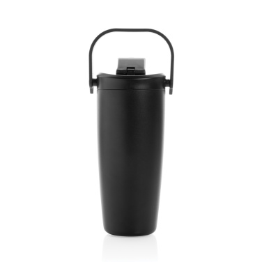 Logo trade corporate gifts picture of: Avira Ayala RCS re-steel duosip lockable crossbody tumbler