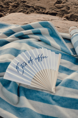 Logo trade promotional gift photo of: VINGA Out of office hand fan