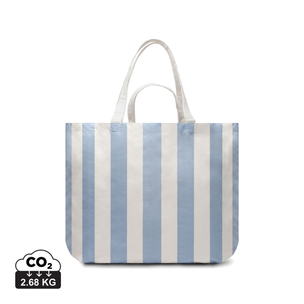 Logo trade corporate gifts image of: VINGA Lagoa GRS beach bag