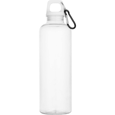 Logotrade corporate gift picture of: Oregon 750 ml RCS recycled plastic water bottle with carabiner