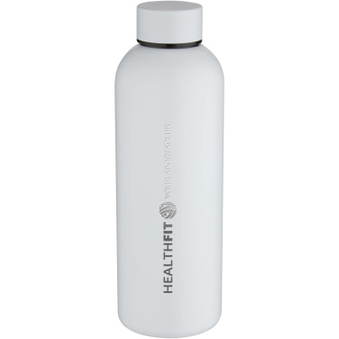 Logo trade advertising products image of: Spring 750 ml RCS recycled single wall stainless steel water bottle