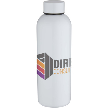 Logotrade corporate gift image of: Spring 750 ml sublimation RCS recycled single wall stainless steel water bottle