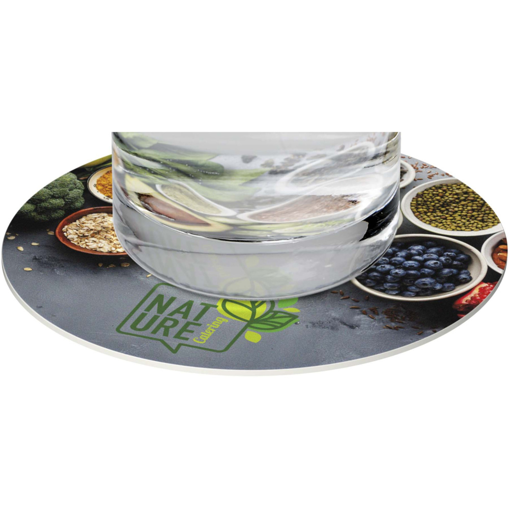 Logotrade business gift image of: Lumin round coaster